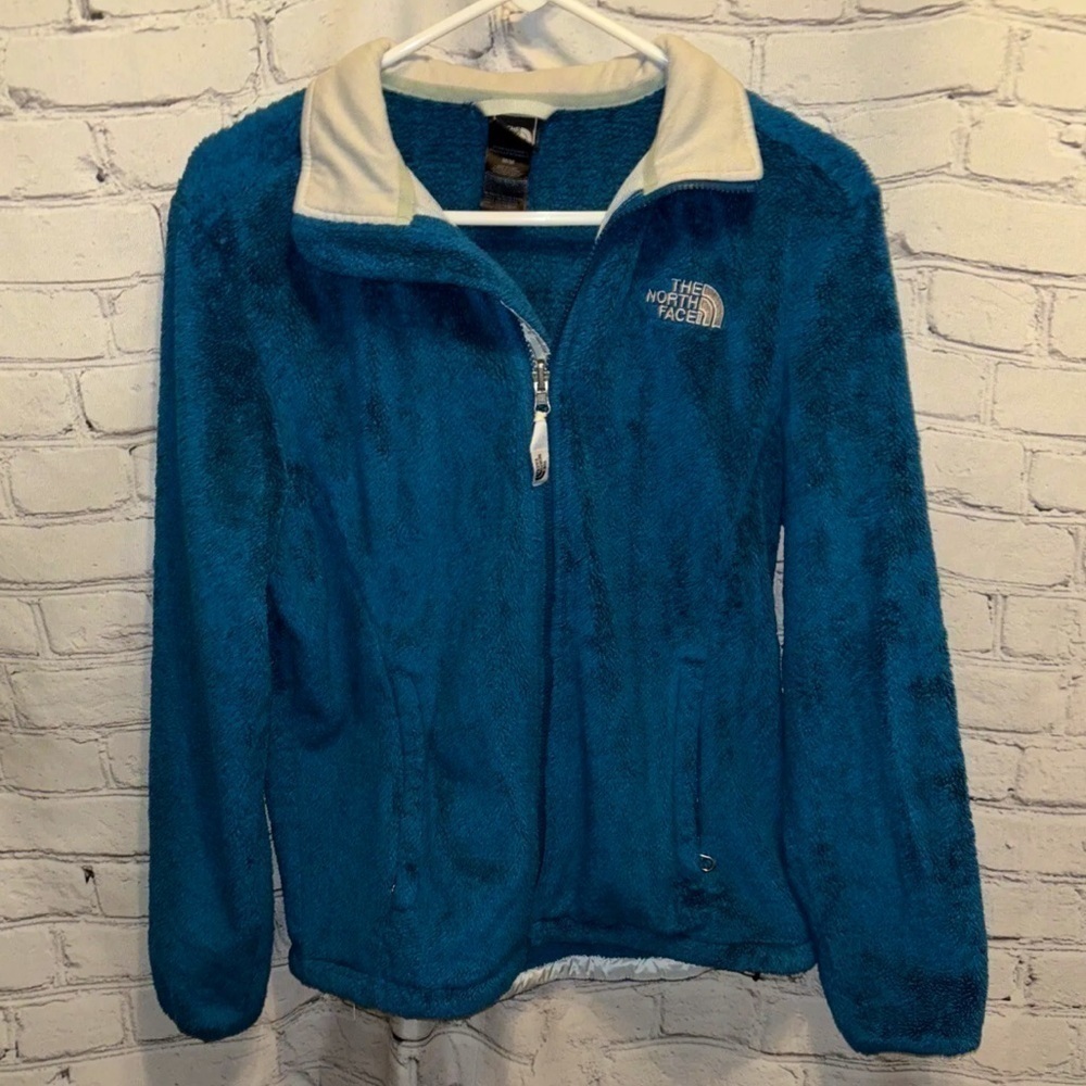 The North Face Women’s Osito Jacket Size Medium Full Zip Pockets Fleece Fabric
